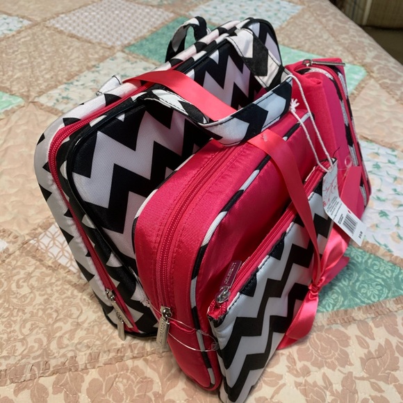 Celebrity 4 Piece Cosmetic Bag Set - Picture 2 of 8